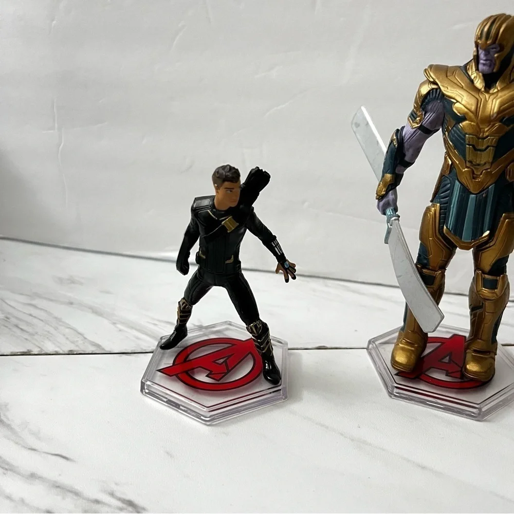 Disney Marvel Avengers Endgame PVC Figures With Display Stand Toys Kids 3 PCS